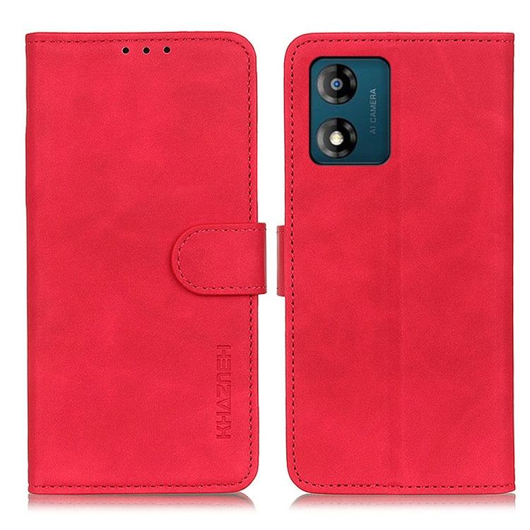 KHAZNEH Retro Texture Flip Leather Phone Case