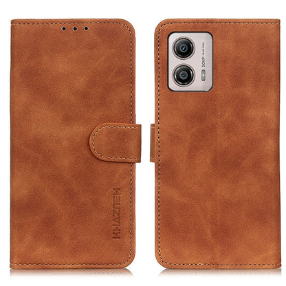 KHAZNEH Retro Texture Flip Leather Phone Case