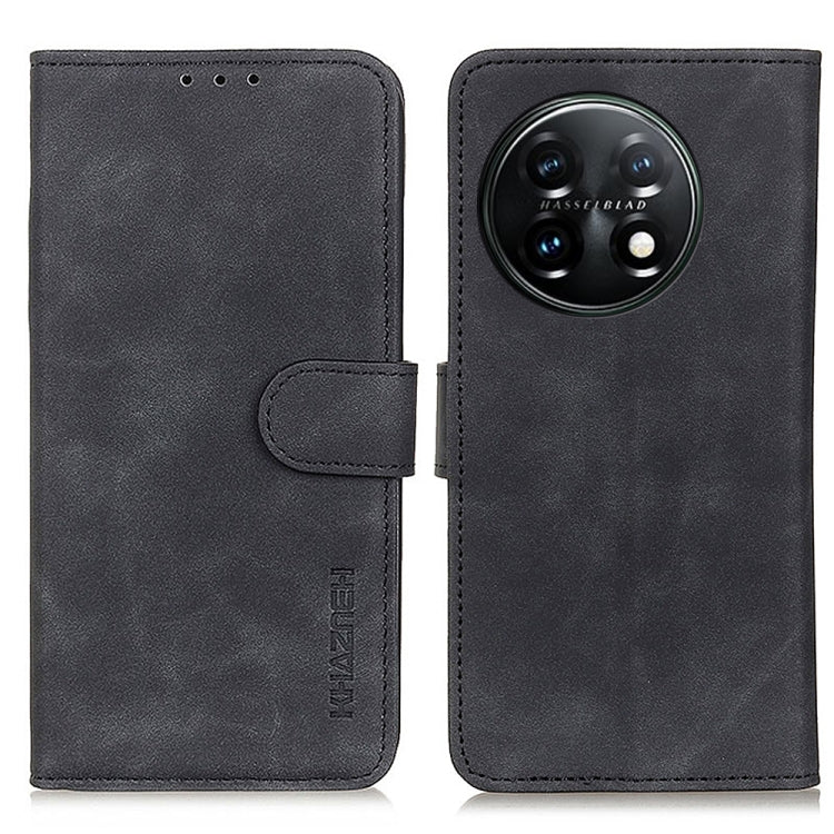 KHAZNEH Retro Texture Flip Leather Phone Case