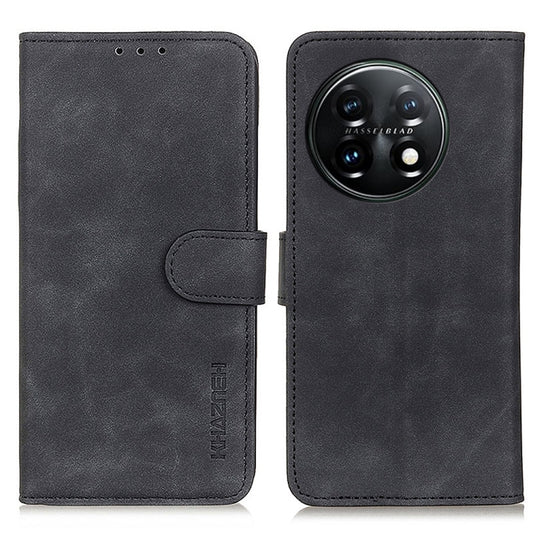 KHAZNEH Retro Texture Flip Leather Phone Case