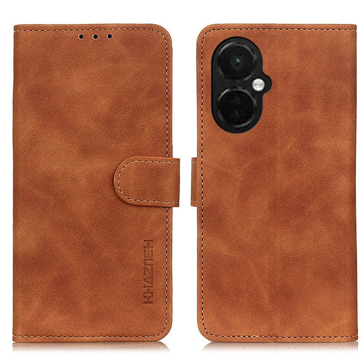 KHAZNEH Retro Texture Flip Leather Phone Case