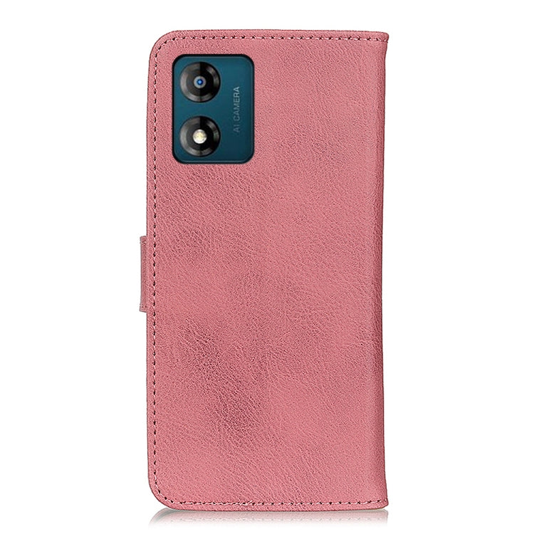 KHAZNEH Cowhide Texture Flip Leather Phone Case