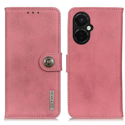 KHAZNEH Cowhide Texture Flip Leather Phone Case
