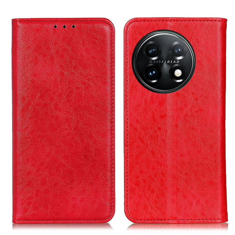 Magnetic Crazy Horse Texture Leather Phone Case