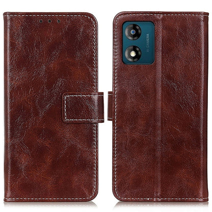 Retro Crazy Horse Texture Leather Phone Case