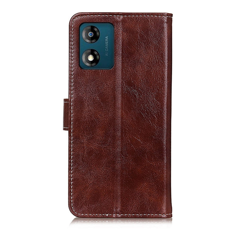 Retro Crazy Horse Texture Leather Phone Case