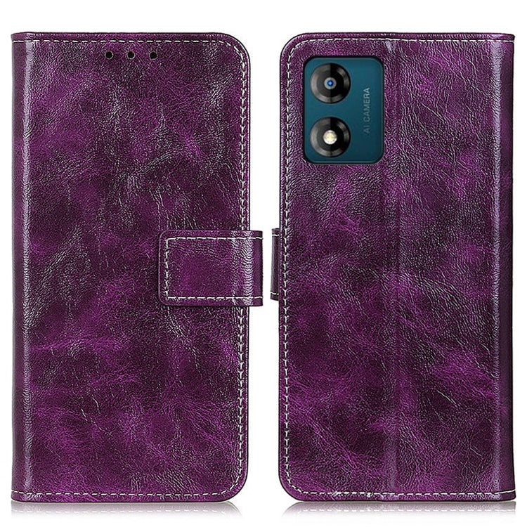 Retro Crazy Horse Texture Leather Phone Case