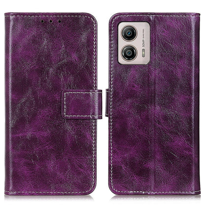 Retro Crazy Horse Texture Leather Phone Case