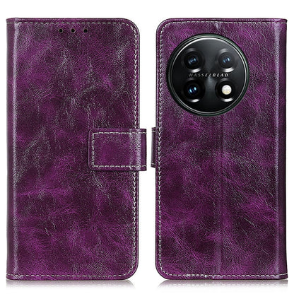 Retro Crazy Horse Texture Leather Phone Case