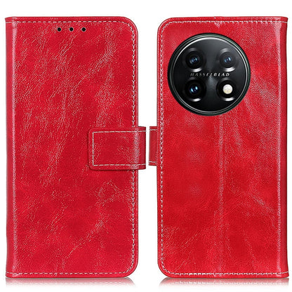 Retro Crazy Horse Texture Leather Phone Case