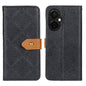 European Floral Embossed Flip Leather Phone Case