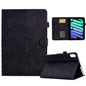 Rhombus Embossed Leather Smart Tablet Case, For iPad mini 6 / mini 2024, For iPad mini 6