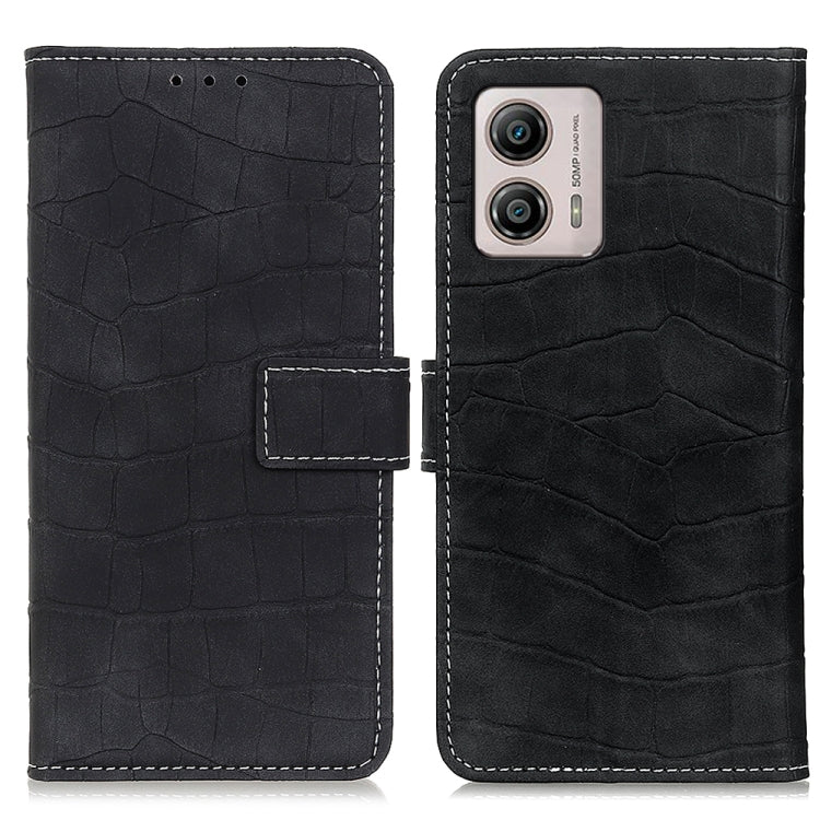 Magnetic Crocodile Texture Leather Phone Case