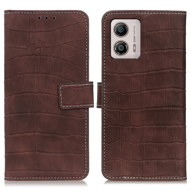 Magnetic Crocodile Texture Leather Phone Case