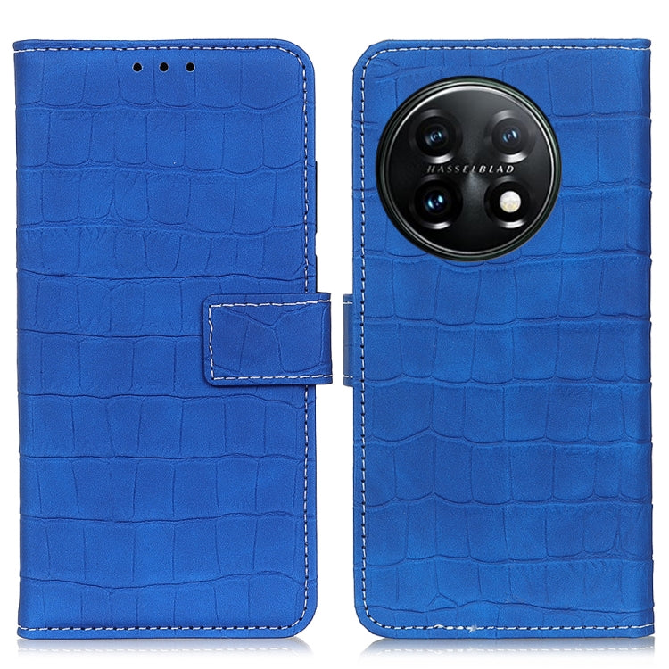 Magnetic Crocodile Texture Leather Phone Case