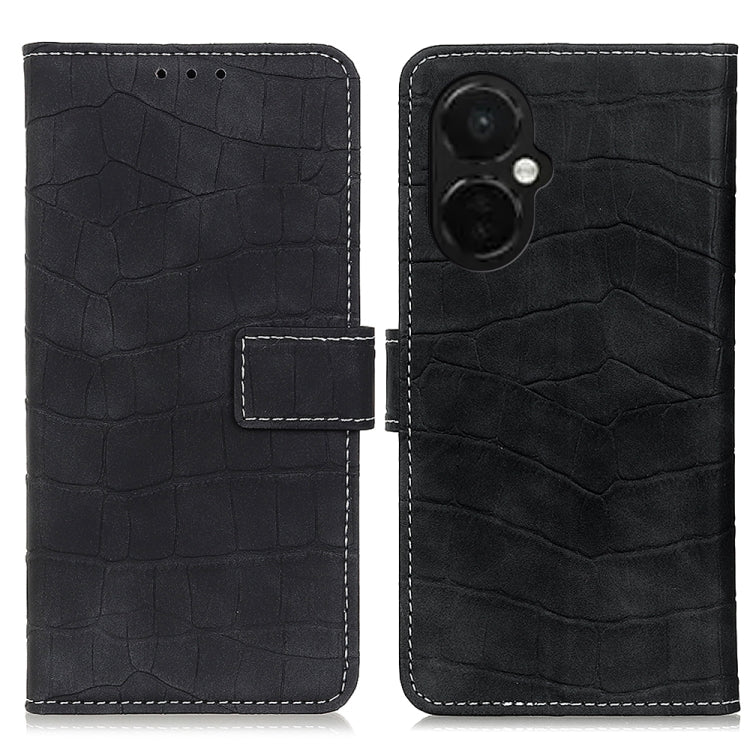 Magnetic Crocodile Texture Leather Phone Case