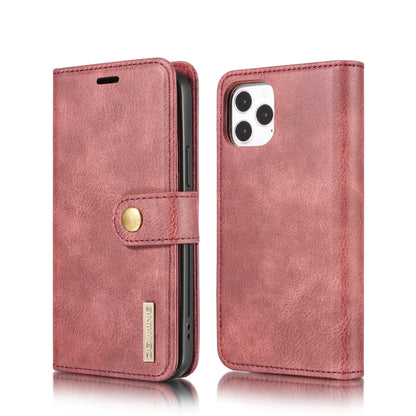 DG.MING Crazy Horse Texture Detachable Magnetic Leather Case