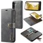 DG.MING Crazy Horse Texture Detachable Magnetic Leather Case