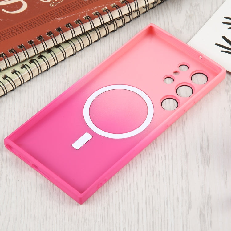 Liquid TPU Silicone Gradient MagSafe Phone Case