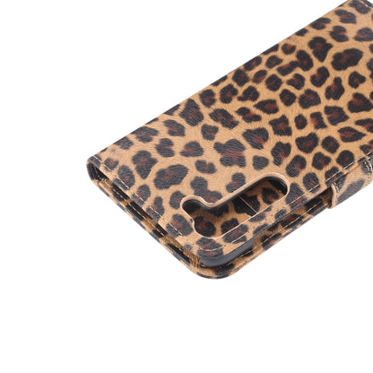 Leopard Pattern Flip Leather Phone Case
