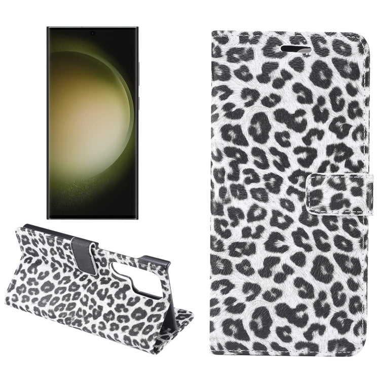 Leopard Pattern Flip Leather Phone Case