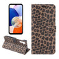 Leopard Pattern Flip Leather Phone Case