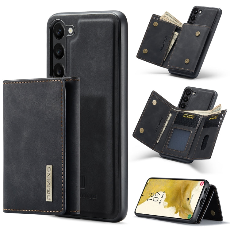 DG.MING M1 Series 3-Fold Multi Card Wallet + Magnetic Phone Case