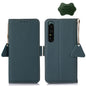 Side-Magnetic TJ Genuine Leather RFID Phone Case, For Sony Xperia 1 IV, For Sony Xperia 10 IV