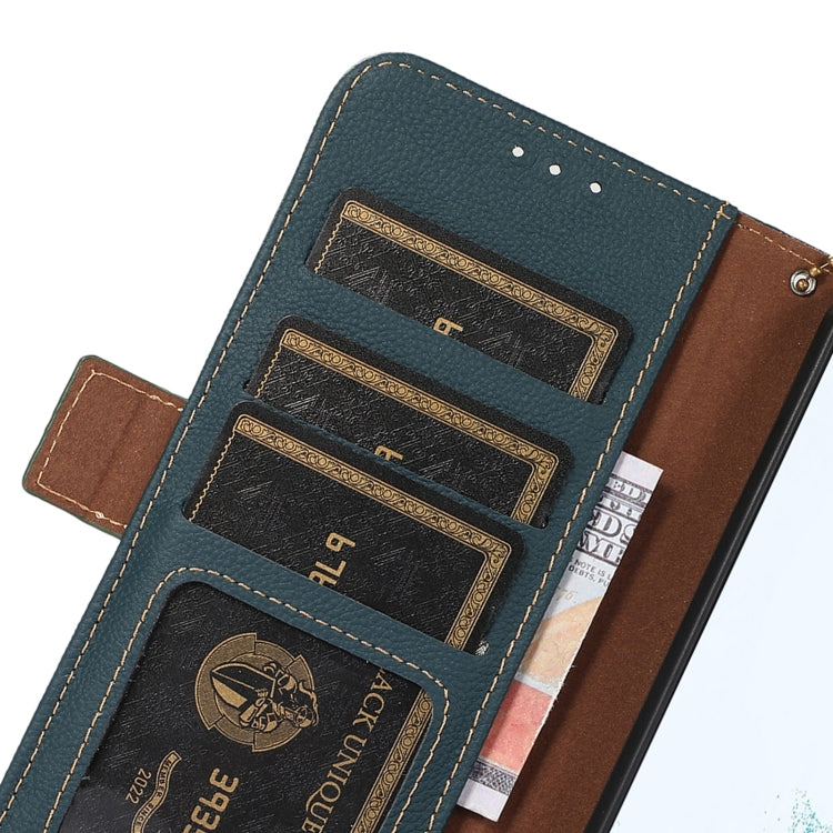 Side-Magnetic TJ Genuine Leather RFID Phone Case, For Sony Xperia 1 IV, For Sony Xperia 10 IV