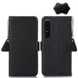 Side-Magnetic TJ Genuine Leather RFID Phone Case, For Sony Xperia 1 IV, For Sony Xperia 10 IV