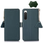 Side-Magnetic TJ Genuine Leather RFID Phone Case, For Sony Xperia 1 IV, For Sony Xperia 10 IV