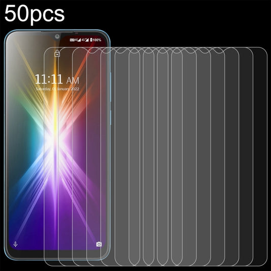 50pcs 0.26mm 9H 2.5D Tempered Glass Film