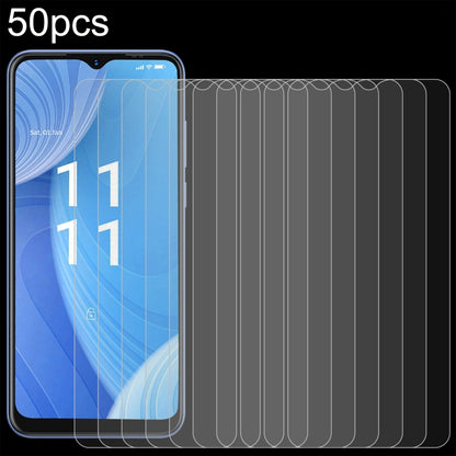 50pcs 0.26mm 9H 2.5D Tempered Glass Film