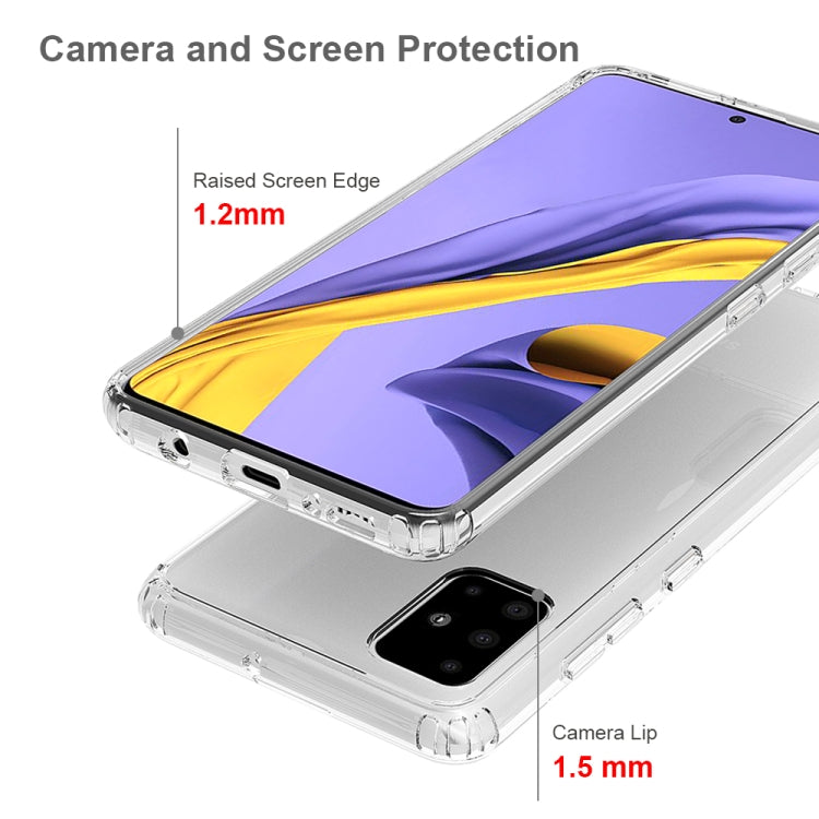 Shockproof Scratchproof TPU + Acrylic Protective Case, For Galaxy A51 5G, For Galaxy A71 5G, For Galaxy A21S, For Galaxy A11 (US Version), For Galaxy A11 (EU Version)