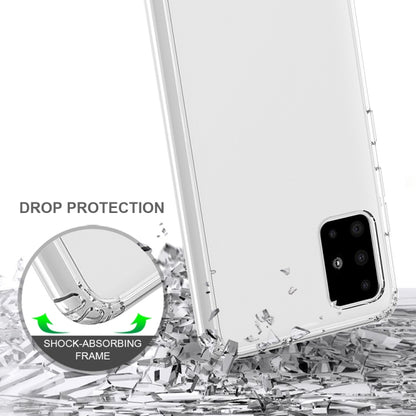 Shockproof Scratchproof TPU + Acrylic Protective Case, For Galaxy A51 5G, For Galaxy A21S, For Galaxy A11 (US Version), For Galaxy A11 (EU Version)