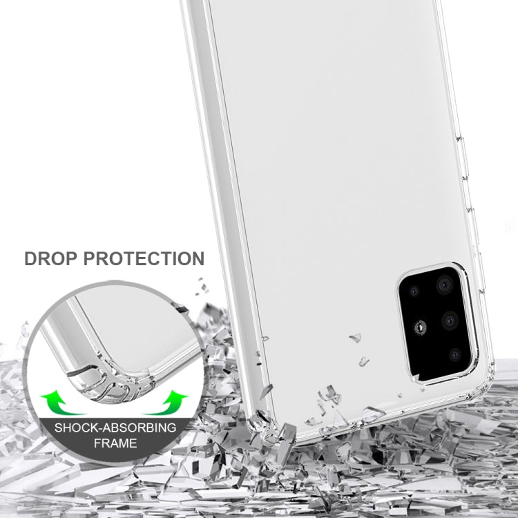 Shockproof Scratchproof TPU + Acrylic Protective Case, For Galaxy A51 5G, For Galaxy A71 5G, For Galaxy A21S, For Galaxy A11 (US Version), For Galaxy A11 (EU Version)