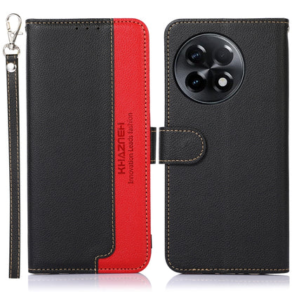 KHAZNEH Litchi Texture Leather RFID Phone Case