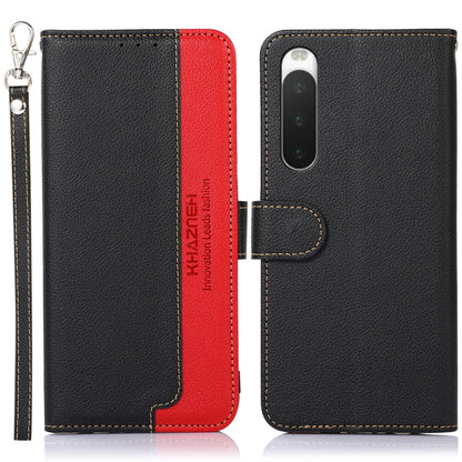 KHAZNEH Litchi Texture Leather RFID Phone Case