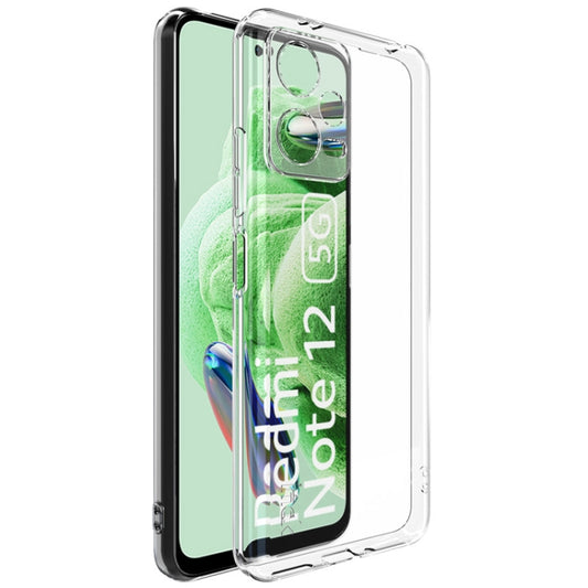 IMAK UX-5 Series Transparent Shockproof TPU Protective Case, For Xiaomi Redmi Note 12 5G Indian version/Poco X5 5G, For OnePlus Ace 2 5G/11R 5G