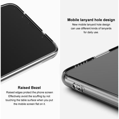 IMAK UX-5 Series Transparent Shockproof TPU Protective Case, For Xiaomi Redmi Note 12 5G Indian version/Poco X5 5G, For OnePlus Ace 2 5G/11R 5G