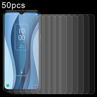 50 PCS 0.26mm 9H 2.5D Tempered Glass Film, For Nokia G22 / C32, For TCL 40 X(50 PCS), For TCL 40 XL(50 PCS), For TCL 40 XE(50 PCS)