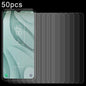 50 PCS 0.26mm 9H 2.5D Tempered Glass Film