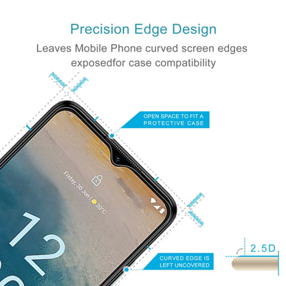 50 PCS 0.26mm 9H 2.5D Tempered Glass Film, For Nokia G22 / C32, For TCL 40 X(50 PCS), For TCL 40 XL(50 PCS), For TCL 40 XE(50 PCS)