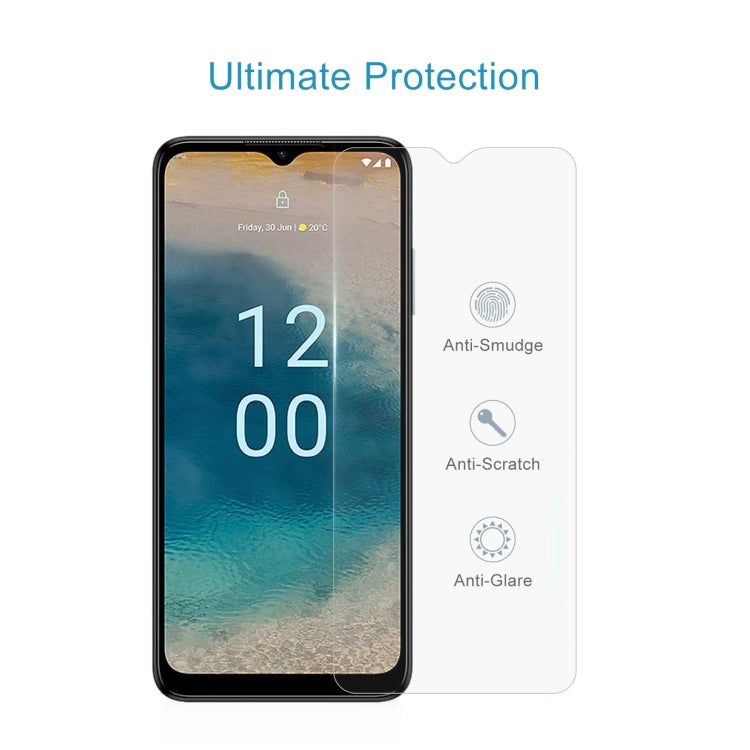 50 PCS 0.26mm 9H 2.5D Tempered Glass Film, For Nokia G22 / C32, For TCL 40 X(50 PCS), For TCL 40 XL(50 PCS), For TCL 40 XE(50 PCS)