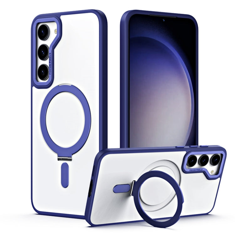 Skin Feel MagSafe Shockproof Phone Case with Holder, For Samsung Galaxy S23 5G, For Samsung Galaxy S23+ 5G