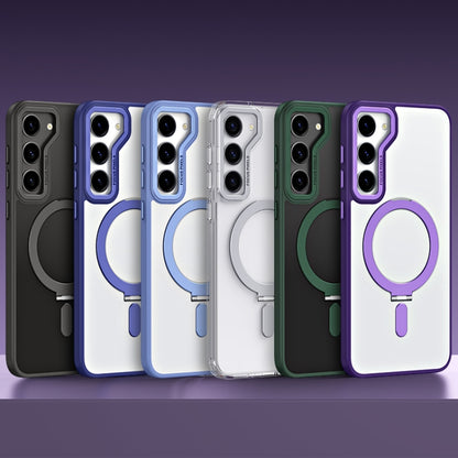 Skin Feel MagSafe Shockproof Phone Case with Holder, For Samsung Galaxy S23 5G, For Samsung Galaxy S23+ 5G