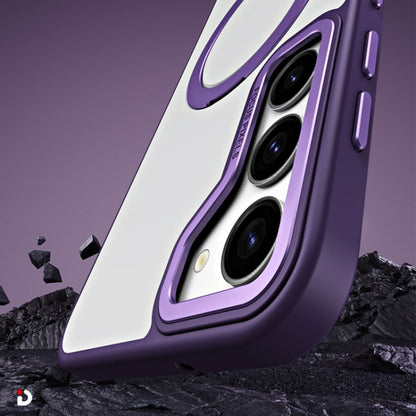 Skin Feel MagSafe Shockproof Phone Case with Holder, For Samsung Galaxy S23 5G, For Samsung Galaxy S23+ 5G