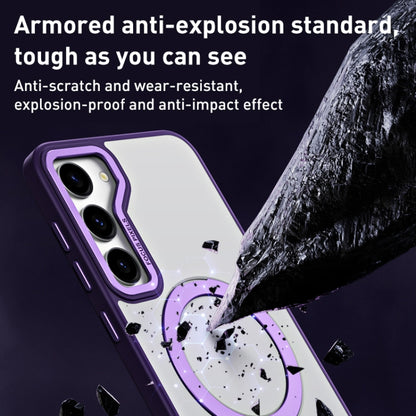 Skin Feel MagSafe Shockproof Phone Case with Holder, For Samsung Galaxy S23 5G, For Samsung Galaxy S23+ 5G