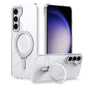 Skin Feel MagSafe Shockproof Phone Case with Holder, For Samsung Galaxy S23 5G, For Samsung Galaxy S23+ 5G