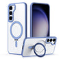 Skin Feel MagSafe Shockproof Phone Case with Holder, For Samsung Galaxy S23 5G, For Samsung Galaxy S23+ 5G
